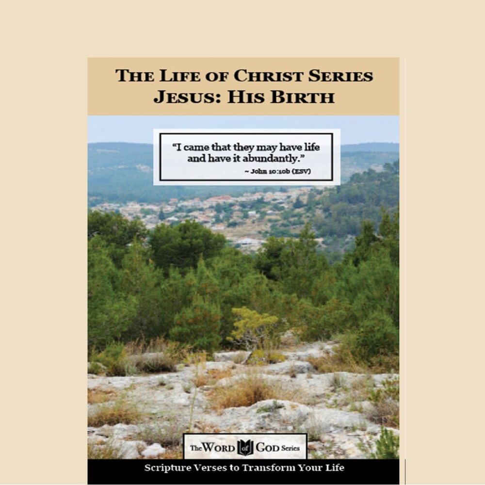 Jesus: His Birth - A Scripture-Based Devotional with Beautiful Nature Imagery